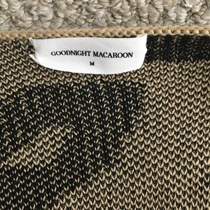 Goodnight Macaroon Sweaters - GOODNIGHT MACAROON REILLY LEOPARD CARDIGAN Goodnight Macaroon Sweaters - GOODNIGHT MACAROON REILLY LEOPARD CARDIGAN